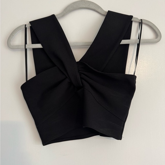 Abercrombie & Fitch Tops - Abercrombie & Fitch Black Crop Top